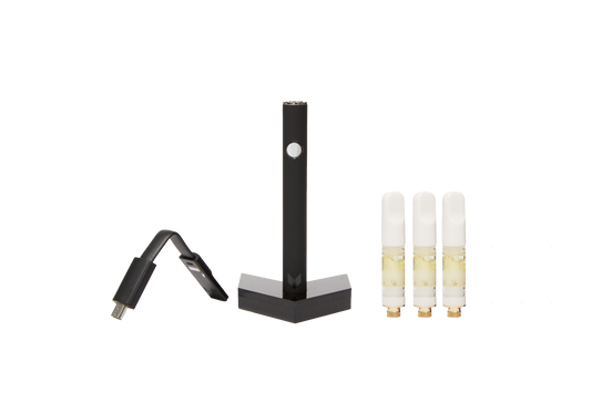 Woodies Ccell Vape Kit - Pineapple Flavoured CBD image 0