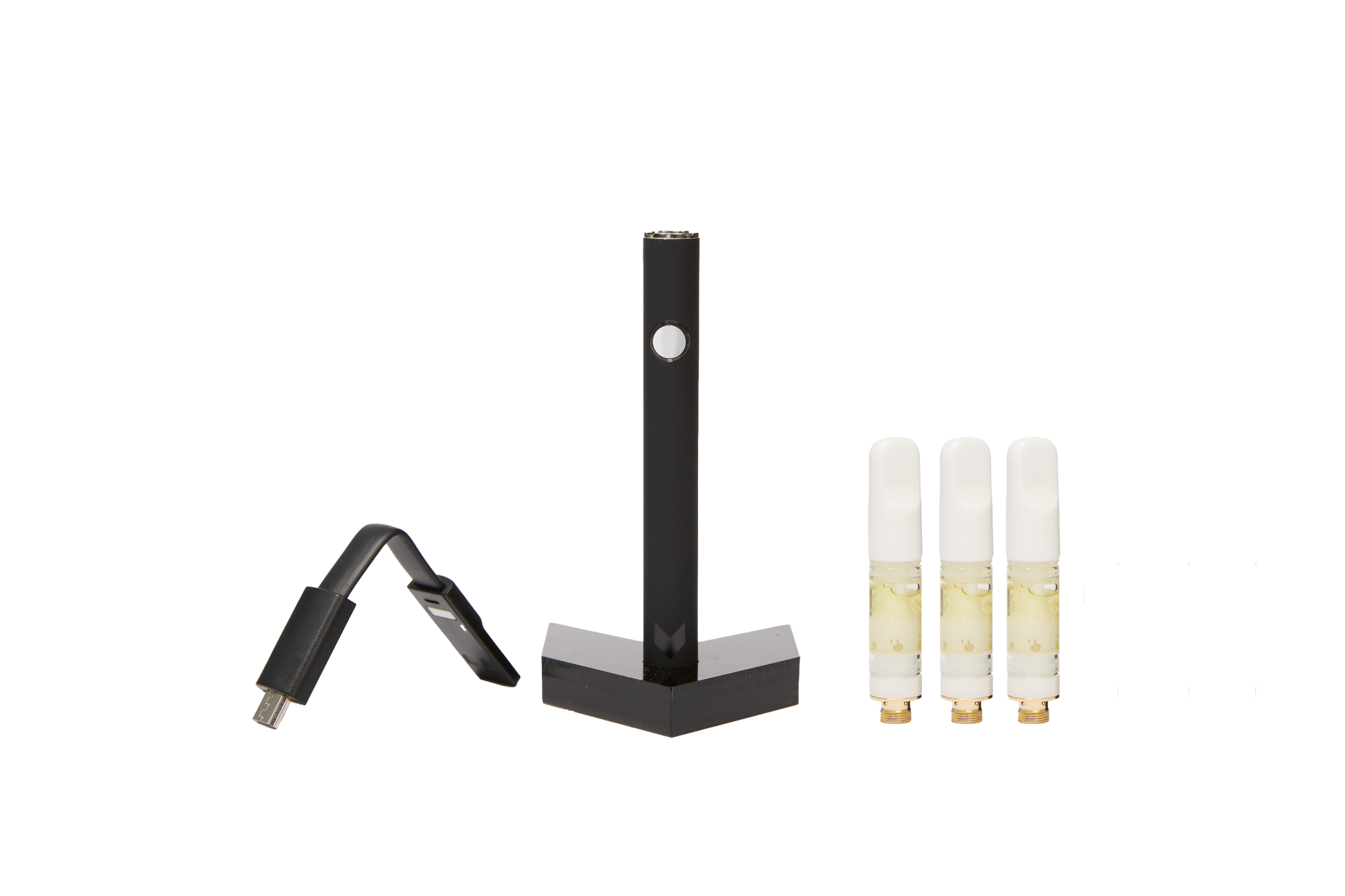 Woodies Ccell Vape Kit - Strawberry Flavoured CBD image 0